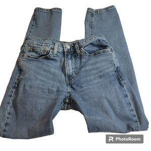 Levi's 510 Jeans, Men 28x30, Denim Blue Mediumwash, Straight Leg, EUC